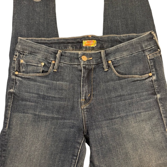 MOTHER Jeans Looker Ankle Fray in Girl Crush - Picture 2 of 10